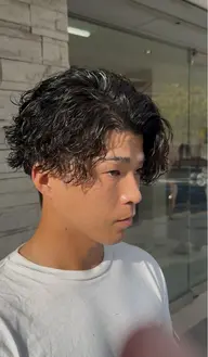 【メンズ🧑‍🦱】カット+ハードパーマ
