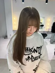 ☁️縮毛矯正+カット+トリートメント☁️