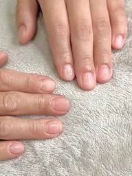 《ちゅるっ♪クリアネイル》デザインなし☆デザインができない方に!