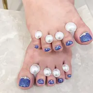 オフあり デザインネイル(フットバス付き)