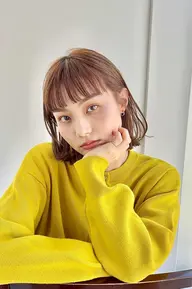 似合わせカット+カラー