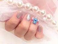 オフ込み🩵ワンカラーorグラデーション+選べるキャラクターパーツ