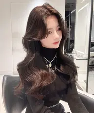 【minimo 限定】🎀韓国風カット🎀+暗髪艶カラー＋✨美髪超音波トリートメント✨【艶カラー/カット】