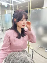 【2月限定！】🪽プレミアムケアカラー➕似合わせ顔まわり前髪カット➕ケアトリートメント✂️✨クーポン