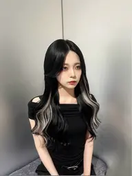 【最高級人毛100%】シールエクステ80本＋カット＋カラー＋Aujuaトリートメント《レイヤーカット・新宿》