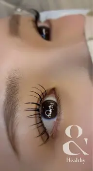 人気メニュー✨【LED】フラットラッシュ100本+アンドヘルシー¥9900