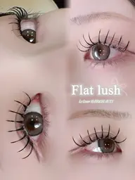 【4月限定】LEDフラットマットラッシュ100本+美眉WAX