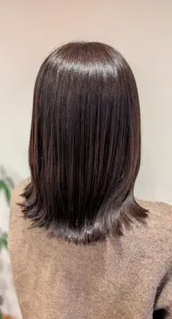 《Medium》 カラー+4stepトリートメント🫧✨️