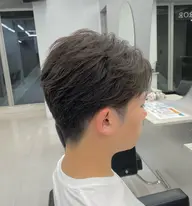 【しっかりケアメニュー🫧】白髪染め可🪽メンズカット➕カラー➕10分ヘッドスパ➕トリートメント👦🏻