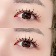 《マツエク》フラットラッシュ140本オフ込み　¥5,500