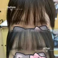 【朝がラクに🎶ྀི】前髪縮毛矯正＋似合わせ全体カット🎀