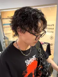 メンズカットパーマ12650円