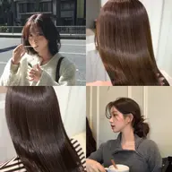 【🌟艶髪カラー🌟】髪質改善カラー+クイックトリートメント