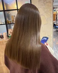 ≪🌈ダメージレスに色持ちUP⤴︎⤴︎🫧≫ 髪質改善カラー＋内部ケア3Step トリートメント