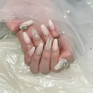 ❣️スカルプ長さだし＋持ち込みデザイン14980✨時間内デザイン、パーツ6本まで【初回ソフトジェルオフ無料】