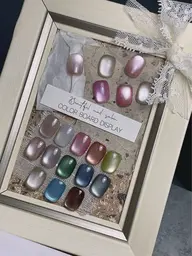 【新規様ソフトオフ無料】可愛すぎる❣️とろとろ～ぷるぷる～超微粒子マグネットネット🧲ネイル