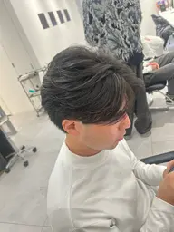 カット + ニュアンスパーマ