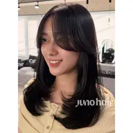 【韓国顔周りカット+艶カラー🐰🫧小顔ライン×透明感】