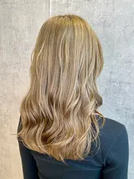 【ダメージレス💖】ケアブリーチ＋カラー＋補修トリートメント