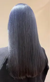 🌈全体ブリーチ+オンカラー🌈(毛先にブリーチ履歴あり)