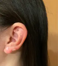 【再来】耳つぼジュエリー片耳5粒ずつ