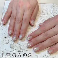 【オフ込み・Hand】ラメグラデーション(色増し2色まで可)+1本アート