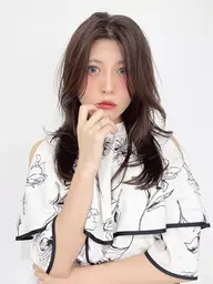 小顔似合わせカット＋ダメージレスカラー＋髪質改善超高濃度水素トリートメント