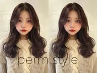 ⭐️柔らかい質感⭐️カット＋cosmeパーマ🦱