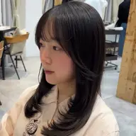 【前髪カット🎀】流れやすい顔まわりで小顔効果に◎