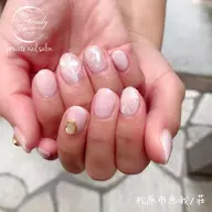 1〜3回目限定【甘皮ケア・オフ込み】ワンカラー（2色まで）＋アート４本