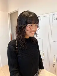《💖毎日変わらない可愛さを簡単に💖》似合わせカット＆楽ちんパーマ✨minimo限定でトリートメント付❗️ミニモ学割
