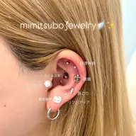 mimitsubo jewelry💎14粒🪩耳ツボジュエリー