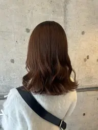 ワンカラー+さら艶トリートメントつき