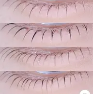 【練習モデル】≪LEDまたはグルー≫下のみマツエク40本まで　¥1990