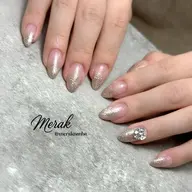 【NEW OPEN記念】オフ無料☆ジェルネイル★ラメグラデーションネイル¥5500