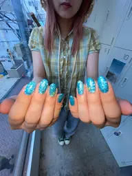 [ オフ無 ] minimo限定価格♡ one color / lame gradation ⋆⭒˚.⋆𝜗𝜚