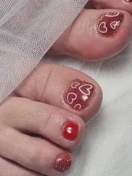 フットネイルアート5~7本