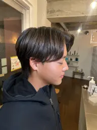 ニュアンスワンカールパーマ＋カット＋トリートメント🧖🏻 ̖́-(メンズ限定)