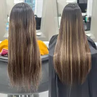 【ハイダメージ•ブリーチ毛対応】ダメージレス縮毛矯正＋オーダーメイドプレミアムTR