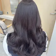🤍平日限定🤍オーガニック艶カラー+全体カット+milbon4stepトリートメント#韓国style🇰🇷