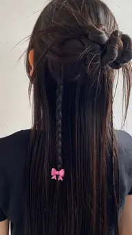 ヘアセット ライブ前やお出かけ前に可愛くします🪽🩵