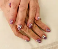 ワンカラージェルネイル(オフ込み)マグネットもあり💅