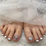 オフあり◆フットマグネットワンカラー✨甘皮ケア込