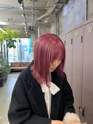 《ミニモ限定クーポン》カット+ケアブリーチカラー