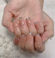 【自爪】ガラスフレン OR ミラーフレンチ ¥7980→¥6980