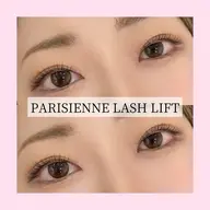 パリジェンヌラッシュリフト(80°カール感で立ち上げ)リピーター様+500円