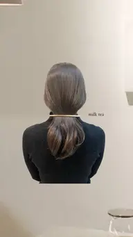 【2.3回目のご来店の限定🐈♥】カット+艶カラー【指名料1000円別途】