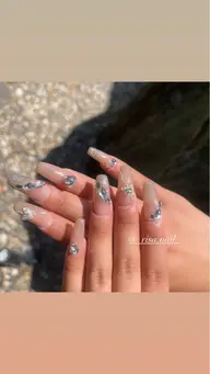 フラッシュネイル♥️✨