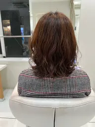 カット＋パーマモデル※デジタルパーマなどの特殊パーマ不可