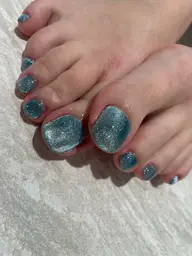 オフ込みフットマグネットネイル